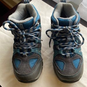 Kids LL Bean Model Trail Hikers waterproof blue